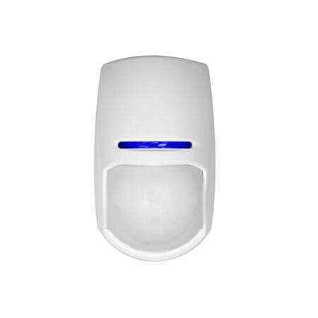 Pyronix-Detektor mit doppelter Technologie. 15 m Reichweite, 85∞. Nullwinkel. Dreifache Mikrowellenfrequenz. EN50131 Klasse 2
