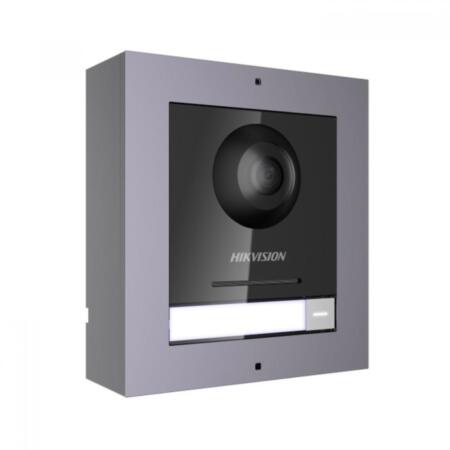 IP Video-Türsprechanlage mit 2MP Fisheye-Kamera - Inkl. Aufputz Rahmen